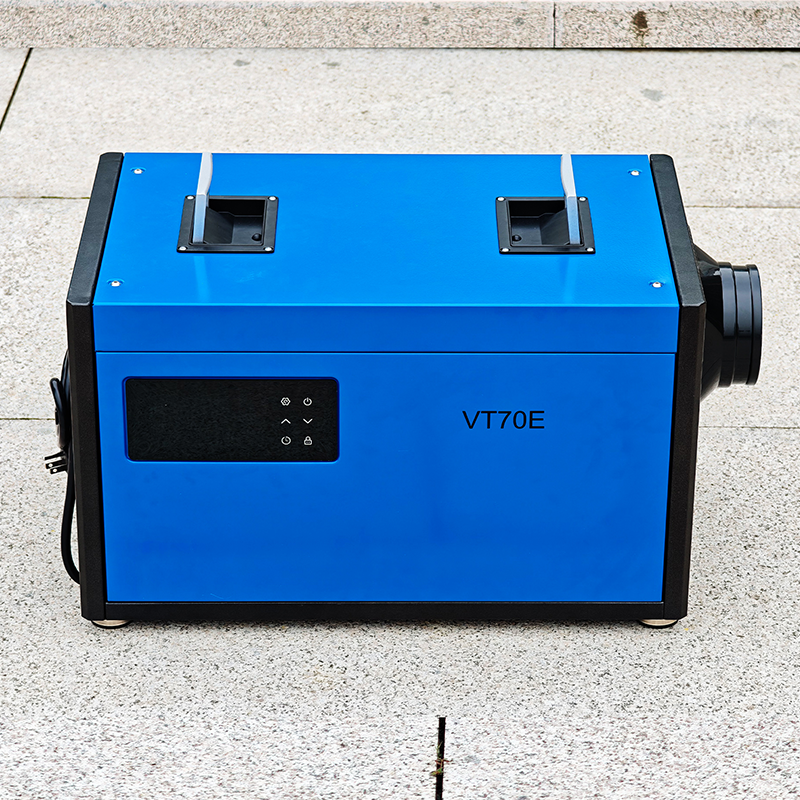 Vt70e Crawl Space Dehumidifier with Embedded Handles Vt70e Crawl Space Dehumidifier with Embedded Handles
