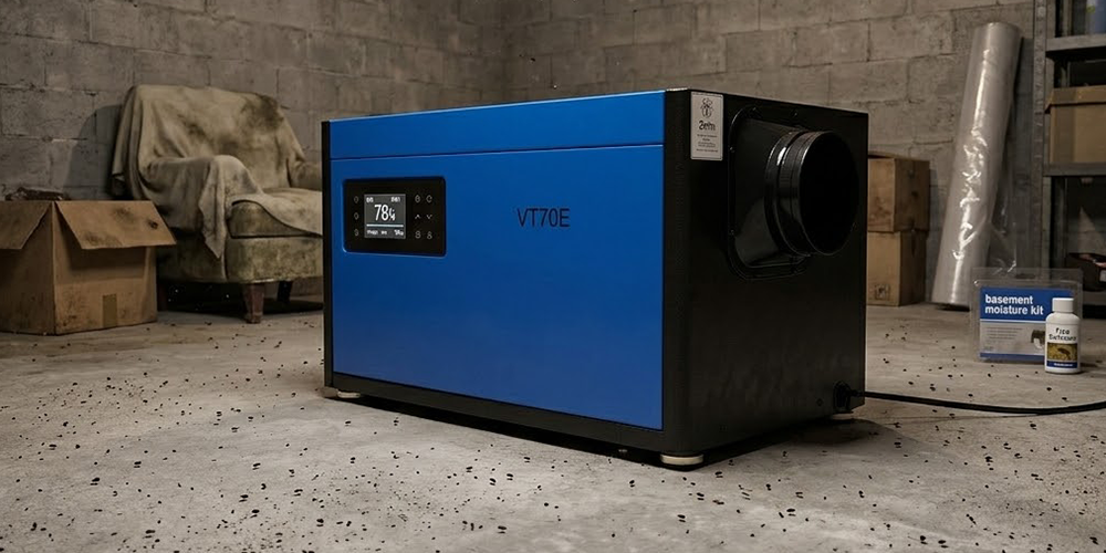 Vt70e Under House Dehumidifier for Basement with Fleas Vt70e Under House Dehumidifier for Basement with Fleas