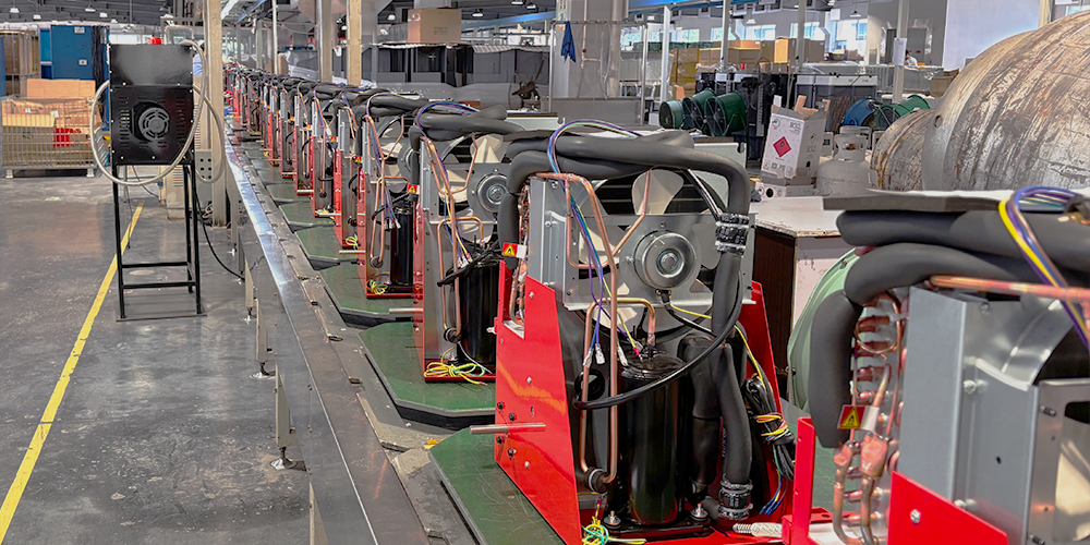 Preair Commercial Dehumidifier Production Line Advanced Preair Commercial Dehumidifier Production Line Advanced