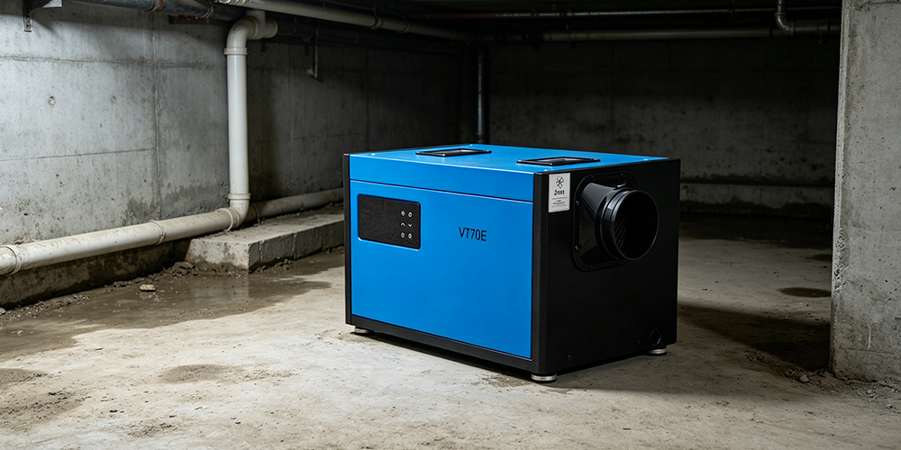 Vt70e Under House Crawl Space Dehumidifier for Mold Prevention Vt70e Under House Crawl Space Dehumidifier for Mold Prevention