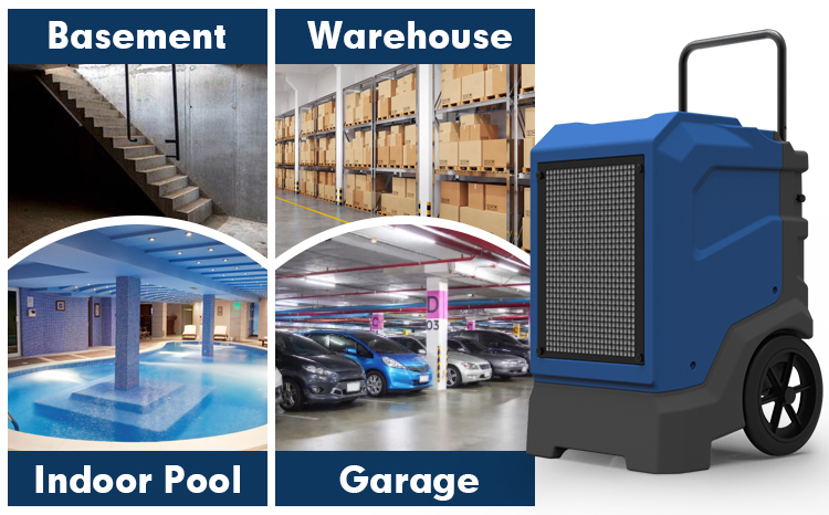  Various Apllications of LGR165L Dehumidifier
