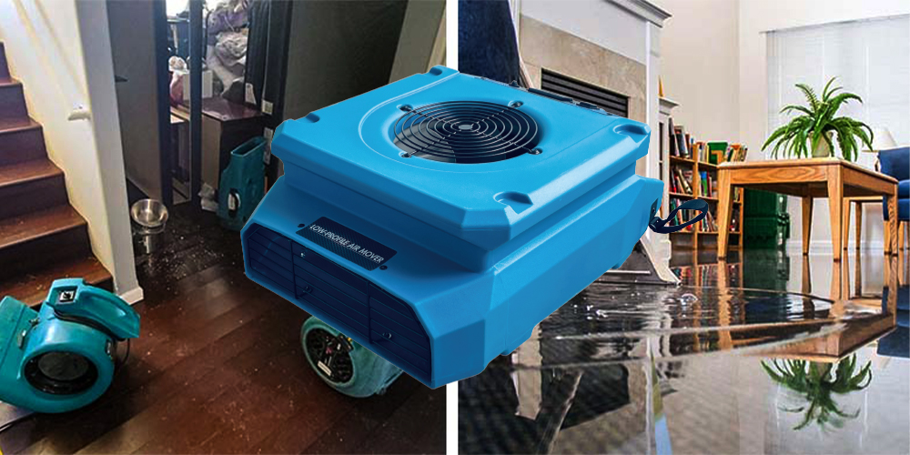 Pa Lo U1000 Air Mover for Water Damage Restoration