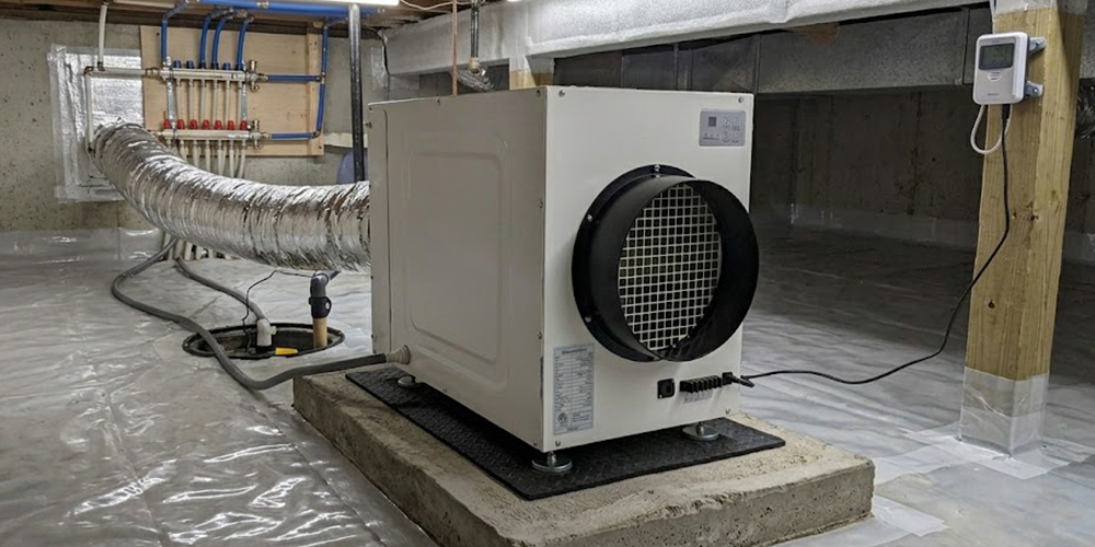 WH135 HVAC Dehumidifier for Beach House