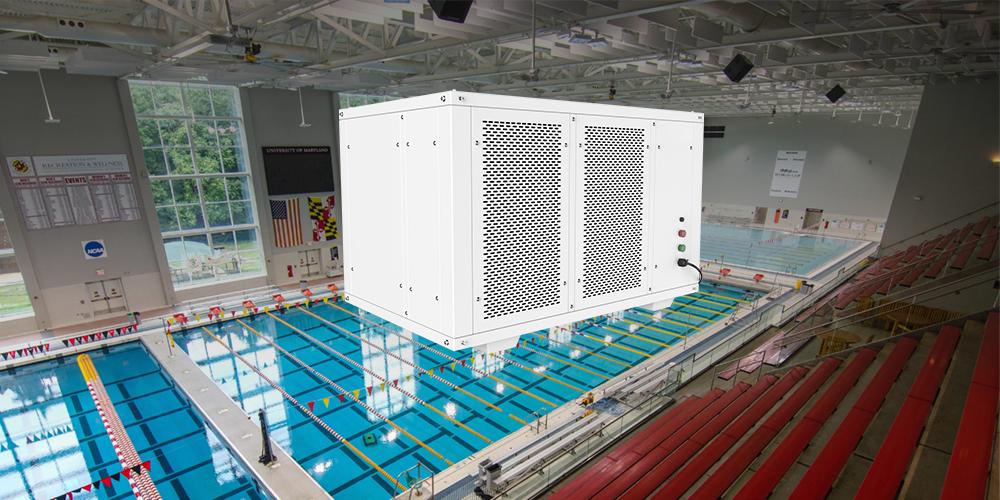 Pro500 Industrial Dehumidifier for Natatorium Indoor Pool