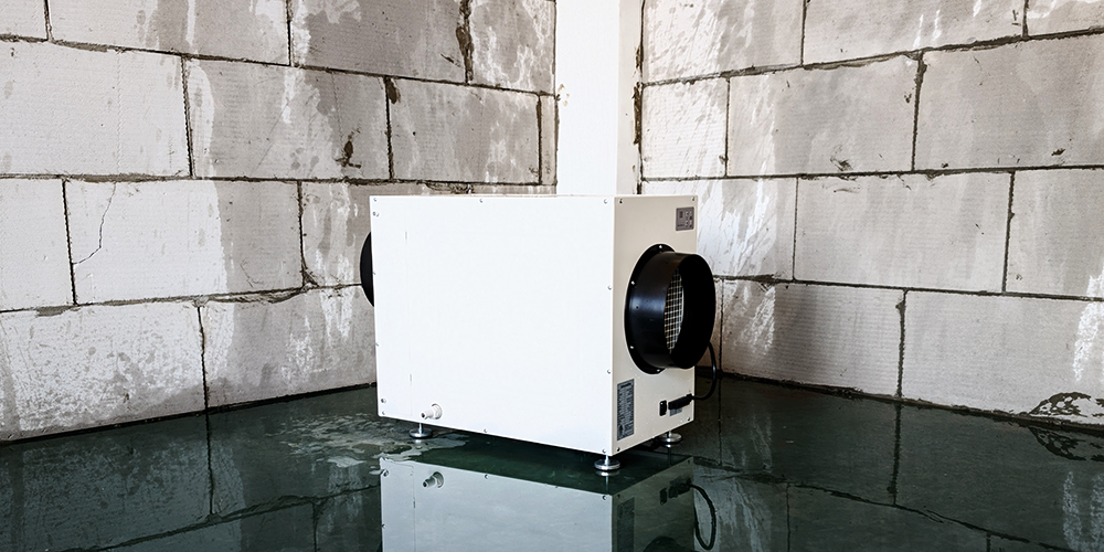 Wh135 Whole House Dehumidifier in Winter