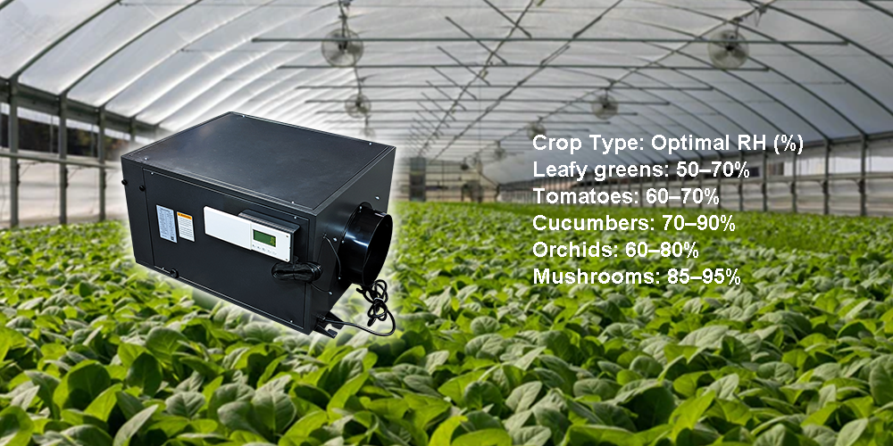Zeta145 Greenhouse Dehumidifier for Vegetables