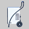 Mobile Eco-friendly Dehumidifier 50L Per Day R290 Refrigerant