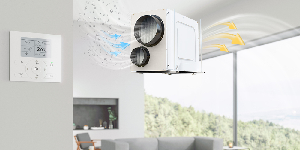 WH135 Whole Home Dehumidifier with Fesh Air Intake
