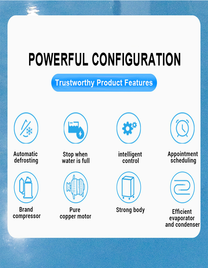 Ht 1501 Powerful Commercial Dehumidifier with Many Features