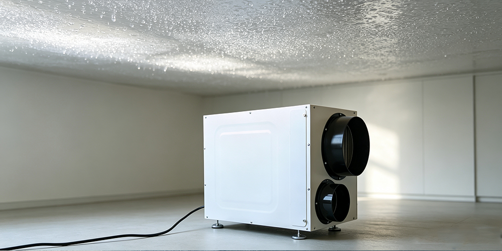 Wh135 Whole Home Dehumidifier for Ceiling Condensation in Winter