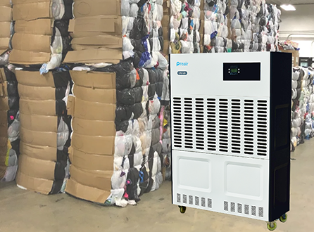 Dehumidification for a Clothing Warehouse