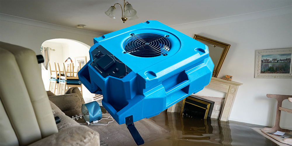 Pa Lo U1000 Air Mover for Water Damage Restoration