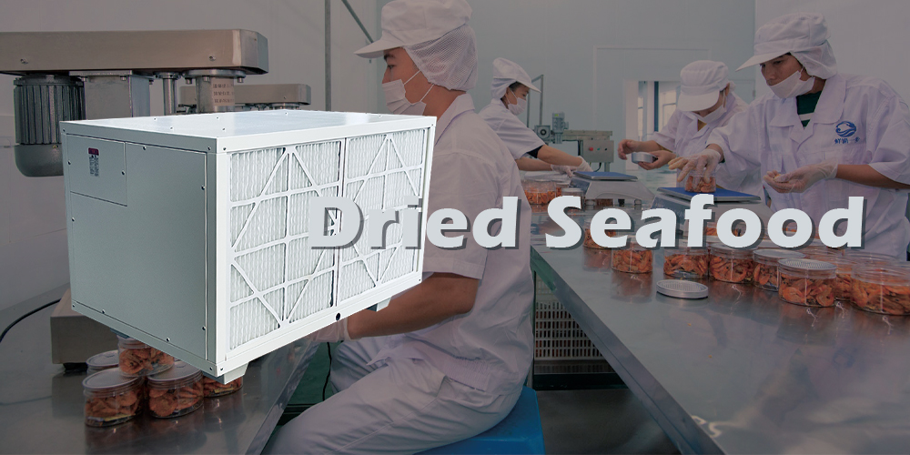 Pro500 Industrial Dehumidifier for Dried Seafood Industry