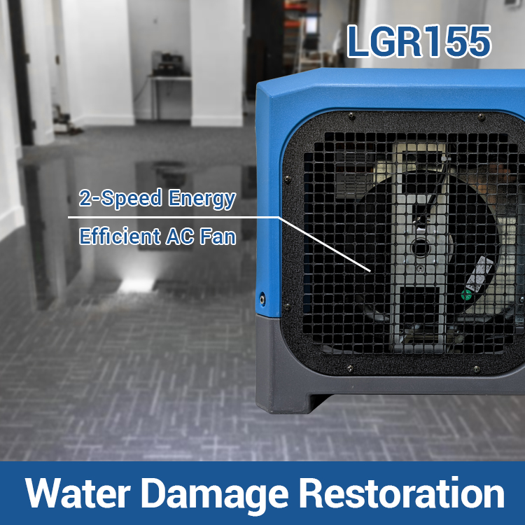 Lgr155 Commercial Dehumidifier for Water Damage Restoration