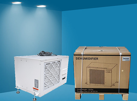 Development of a Fresh Air Dehumidifier for Underground Construction