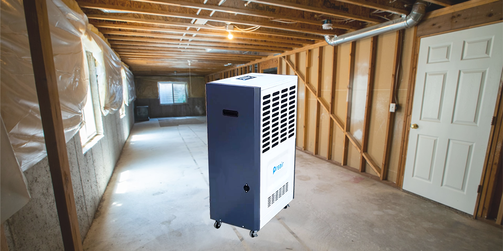 Preair Ht 1501 Commercial Dehumidifier for Basement Humidity Control