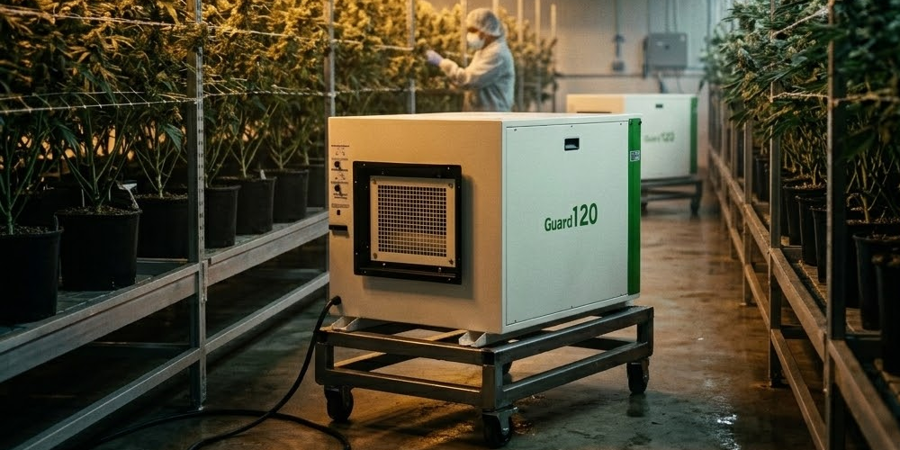 Guard120 Commercial Grow Room Dehumidifier for Sale