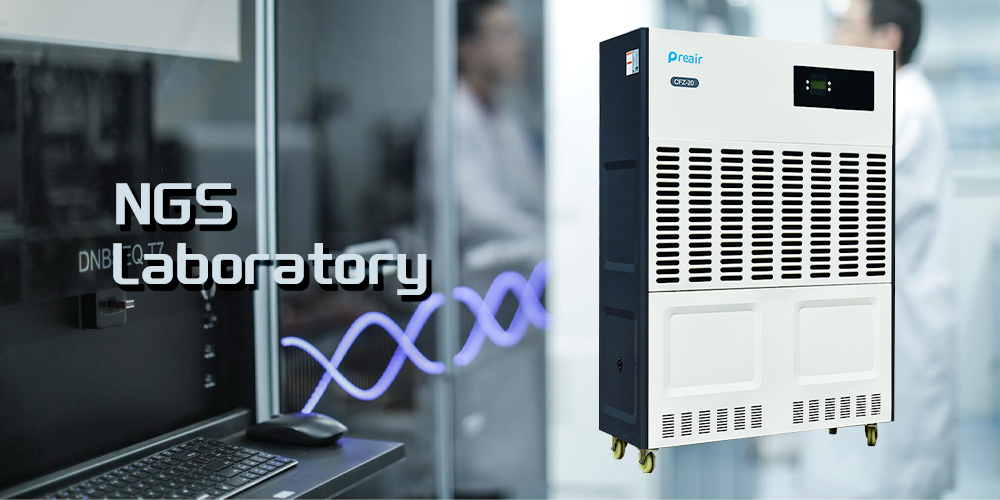 Cfz20 Industrial Dehumidifier for NGS Lab