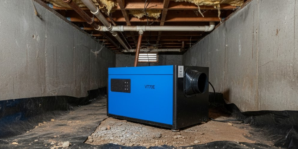 Vt70e Crawl Space Dehumidifier with Drain Hose for Sale