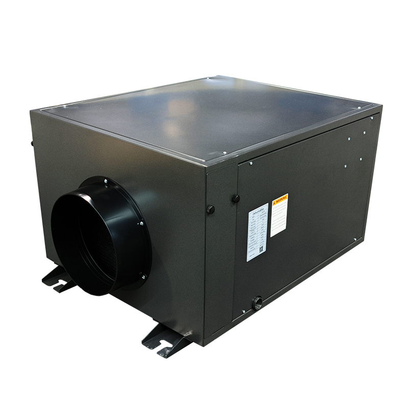 ZETA145 Energy Efficient Above Ceiling Greenhouse Dehumidifier for Crawl Space and Basement