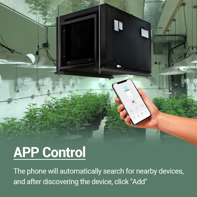 ZETA240 Industrial Dehumidifier with APP
