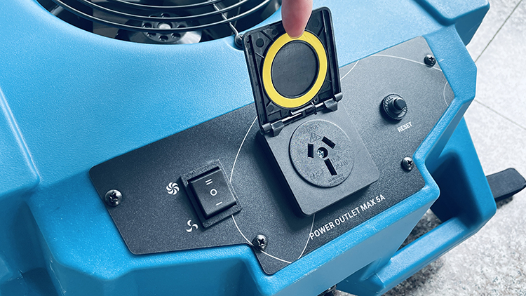Detail of Pa Lo A1500 Confined Space Air Mover