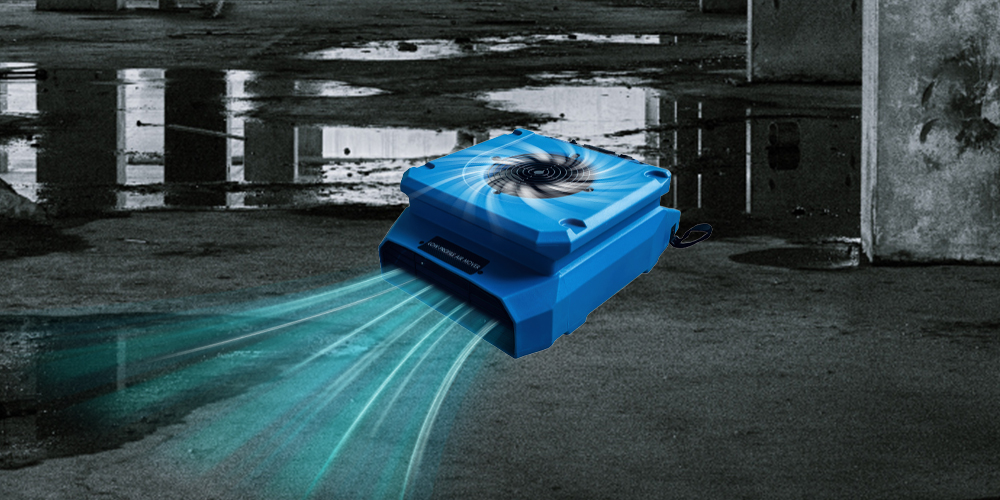 Pa Lo U1000 Centrifugal Air Mover for Water Damage Restoration