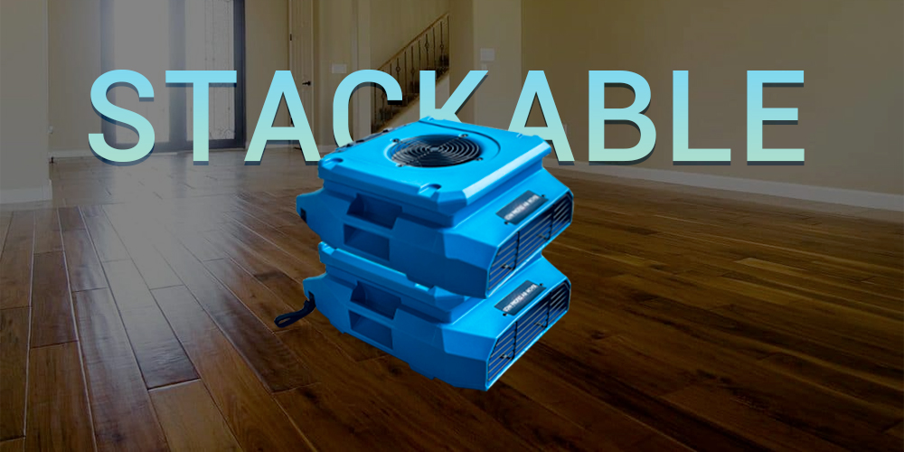 Preair U1000 Stackable Centrifugal Air Mover Fan