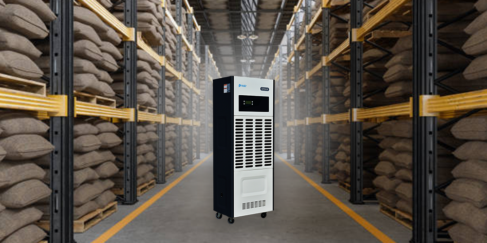 Preair Mobile Dehumidifier for Industrial Warehouse
