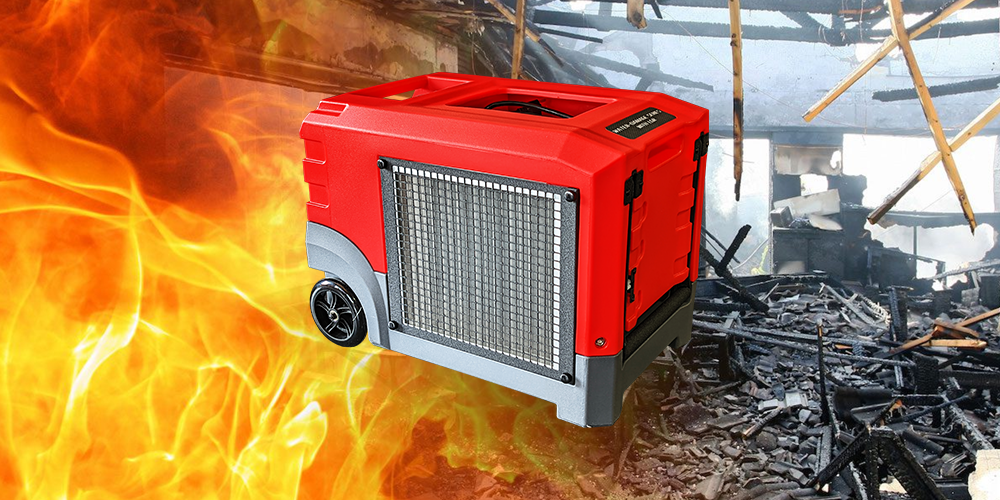 Lgr155 Restoration Dehumidifier for Fire and Flood Damage