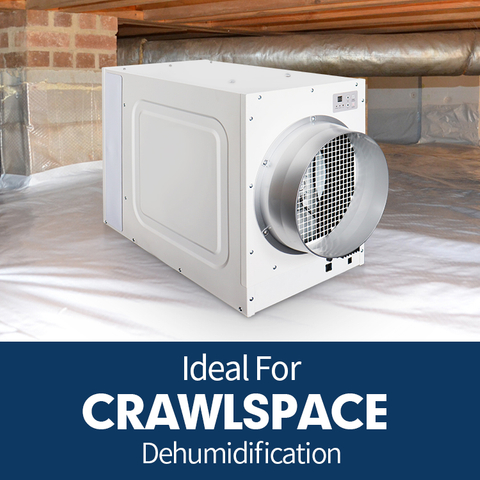 ZETA130 Sheet Metal Housing Dehumidifier for Whole House 130PPD