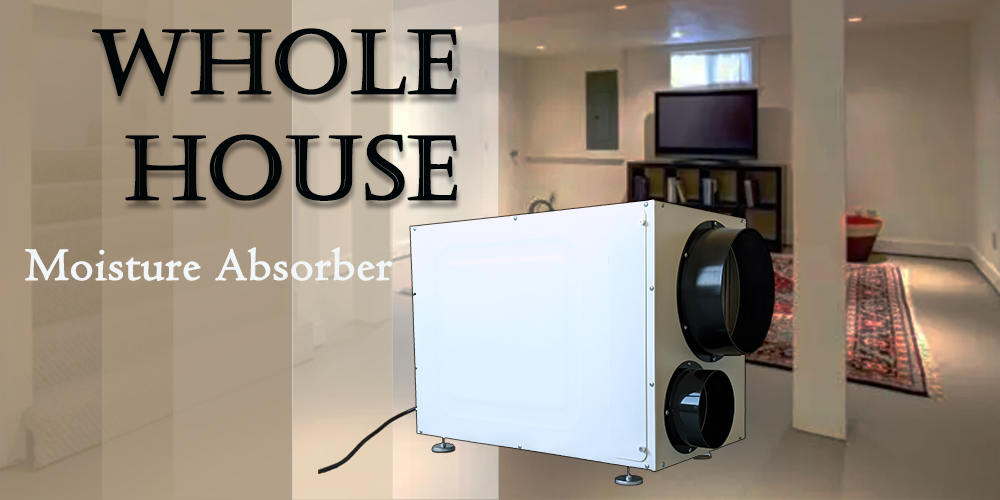 Wh135 High End Whole House Dehumidifier Moisture Absorber